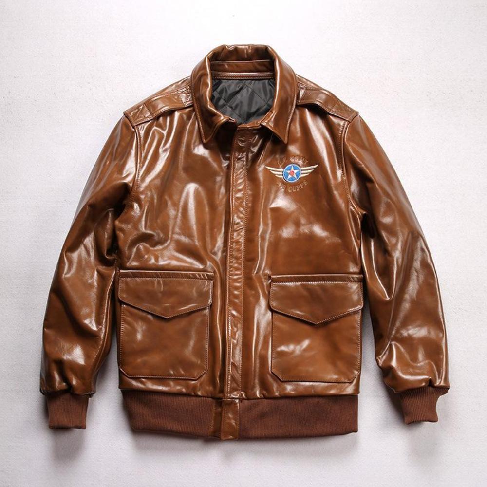 Tuskegee Airmen Tribute A-2 Flight Jacket – Oil-Waxed Leather