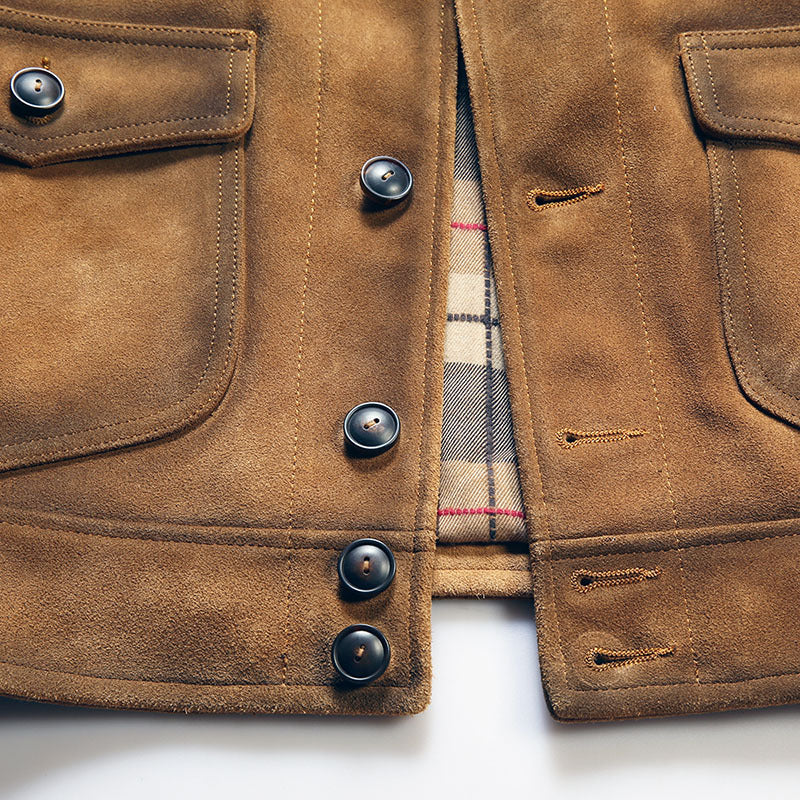 Men's Full-grain Leather Brown & Green