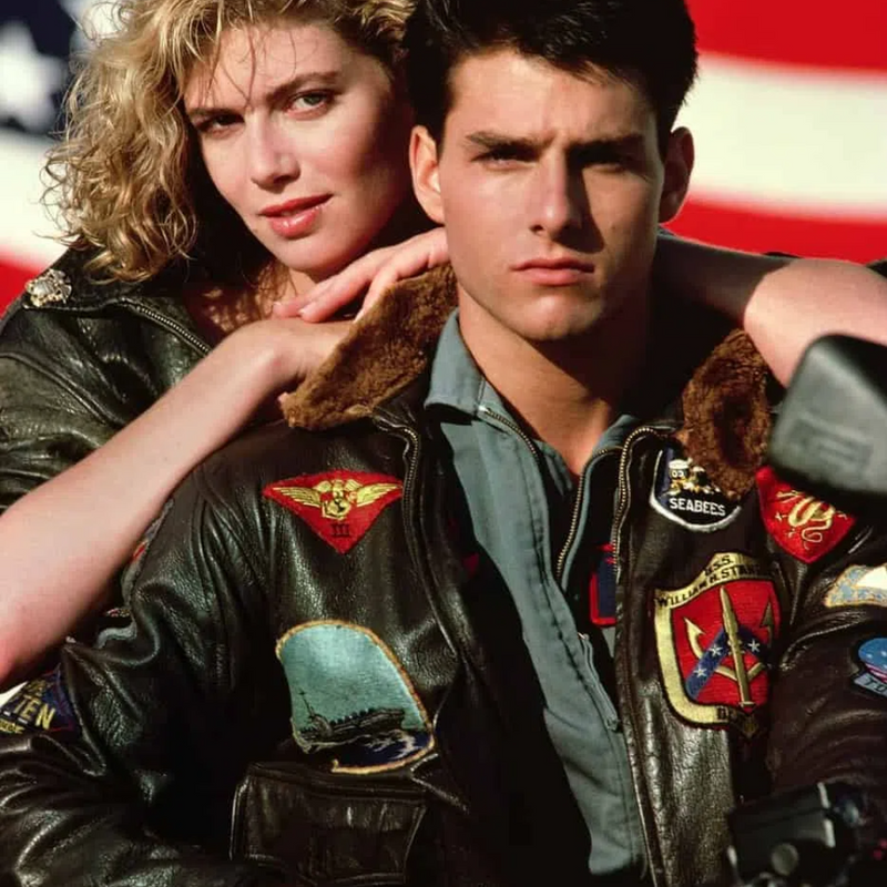 Movie Top Gun Navy G-1 Bomber Jacket