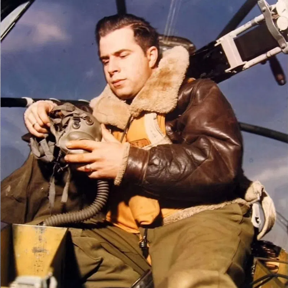 General Patton B-3 Shearling Flight Jacket - WWII Inspired Classic