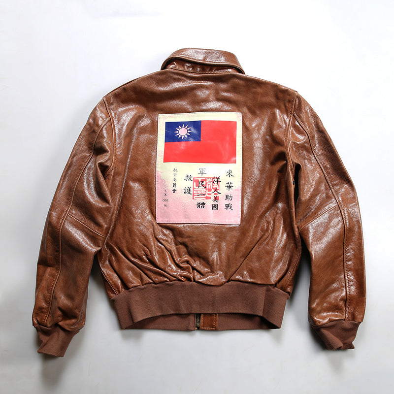 Men's Flying Tigers Tribute Bomber Jacket | WWII Heritage Design