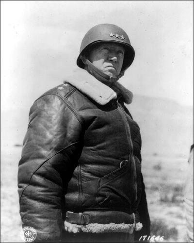 Movie General Patton B3 Shearling Flight Jacket