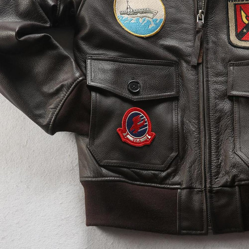 G1 Pilot Jacket Top-grain Leather