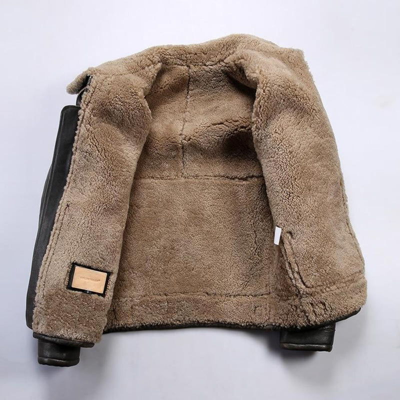 B-3 Shearling Flight Jacket