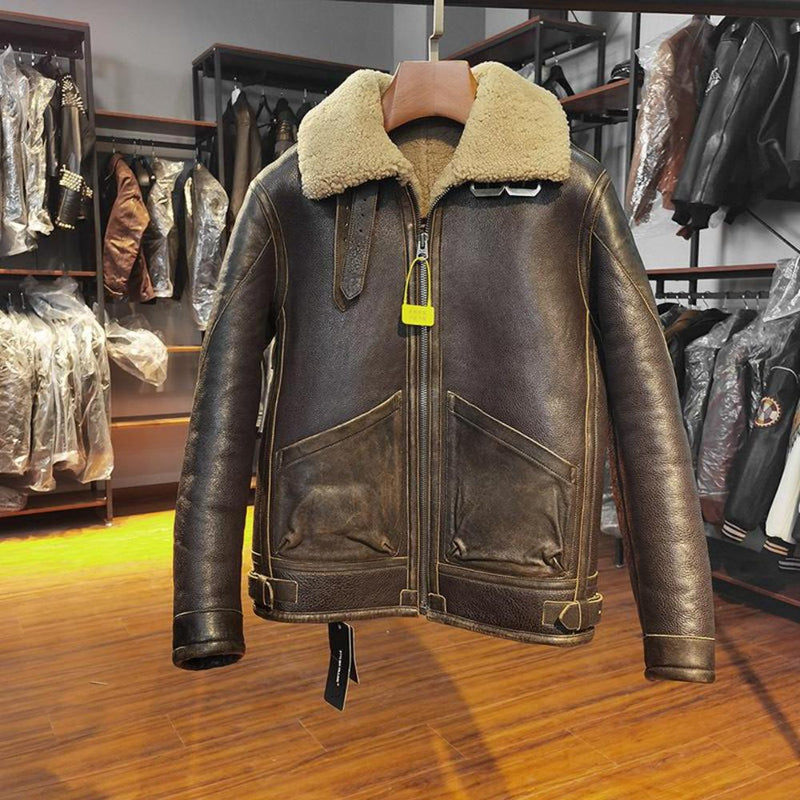 B-3 Shearling Flight Jacket