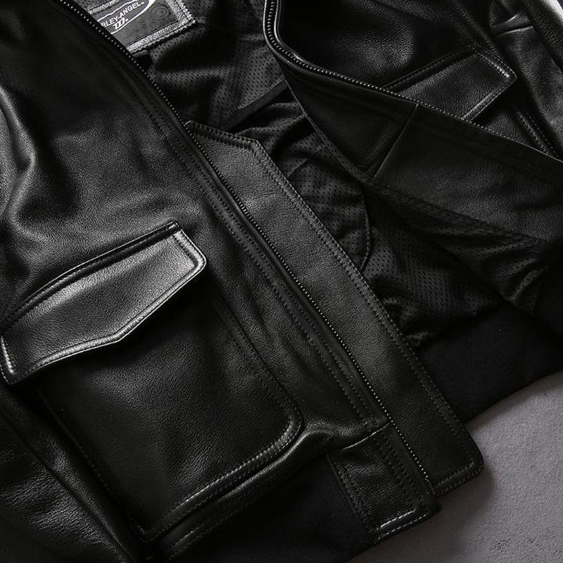 HARLEY ANGEL Fringe Leather Moto Jacket – Iconic Biker Style