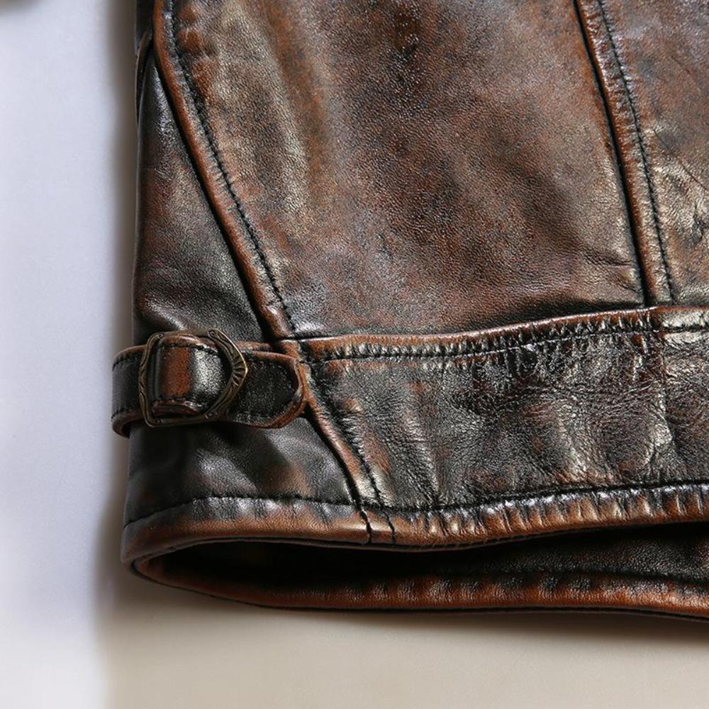 Montgomery Ward Rancher Horsehide Jacket | Vintage Red-Brown Finish