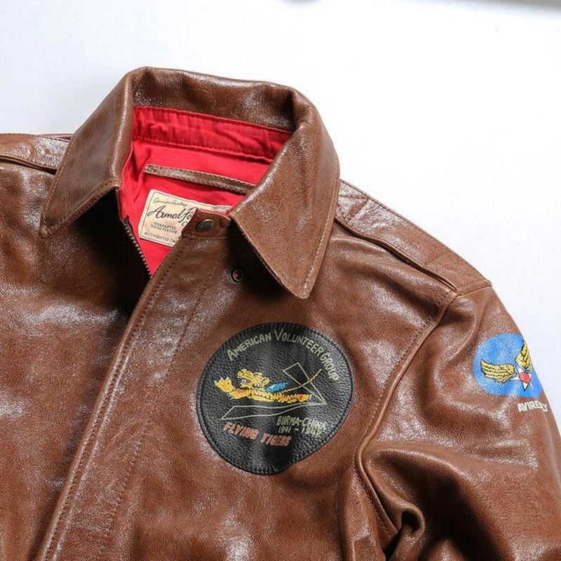 Men's Flying Tigers Tribute Bomber Jacket | WWII Heritage Design