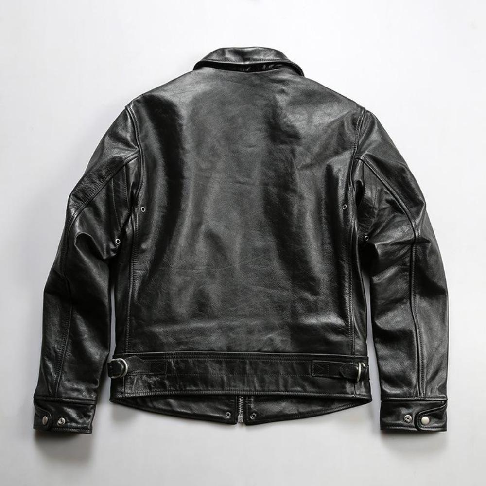 Men's Mulholland Drive 1930s Classic Leather Motorcycle Jacket