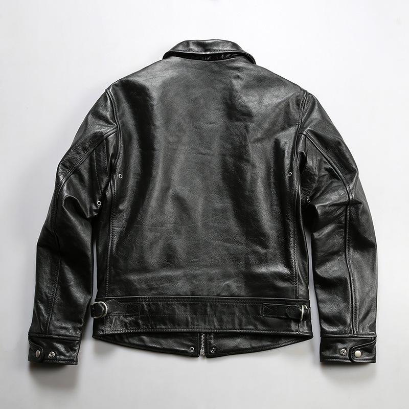 Men's Mulholland Drive 1930s Classic Motorcycle Leather Jacket