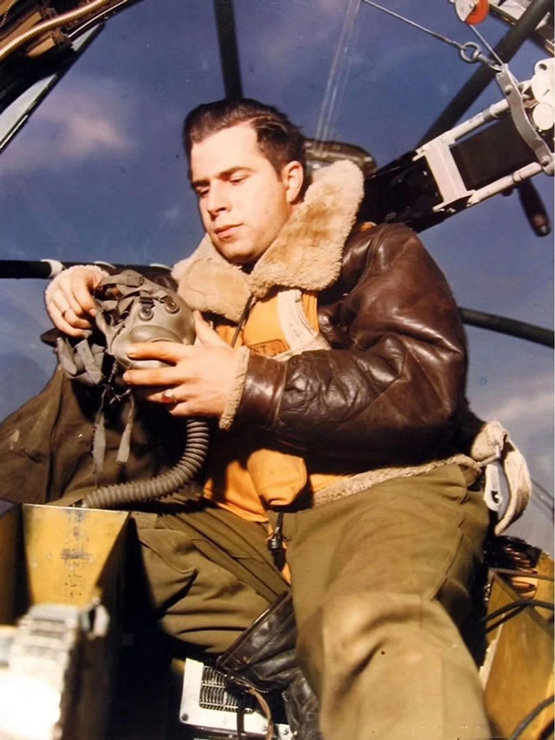 Movie General Patton B3 Shearling Flight Jacket