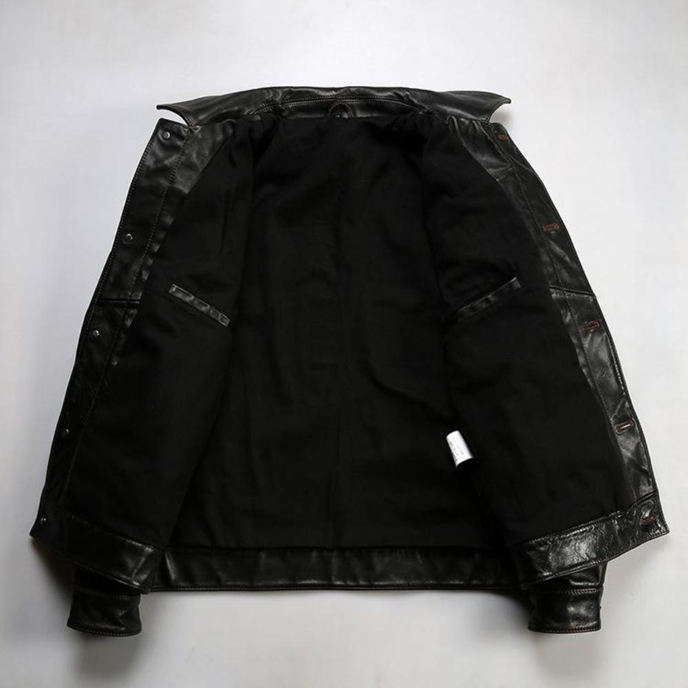 RRL American Denim Jacket | Full-Grain Leather Timeless Revival