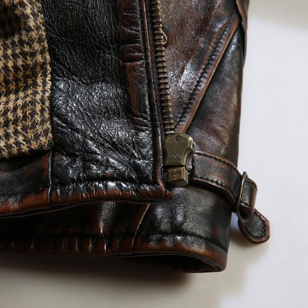 Montgomery Ward Rancher Horsehide Jacket | Vintage Red-Brown Finish