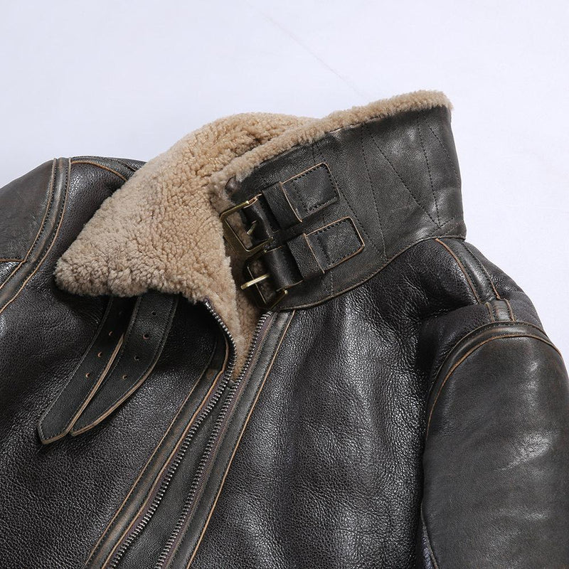 B-3 Shearling Flight Jacket