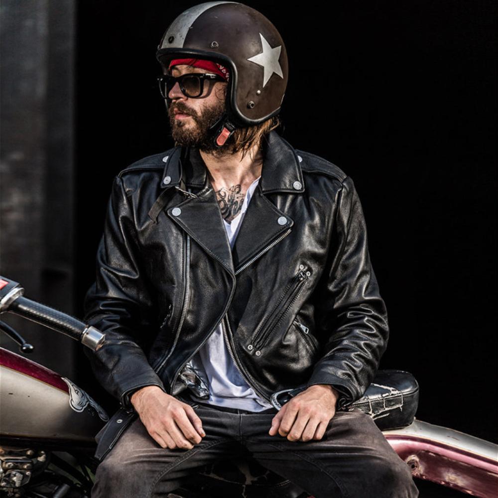 HARLEYANGEL Prime Leather Moto Jacket with Insulated Vest