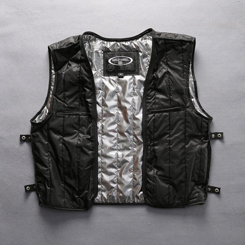 HARLEYANGEL Prime Leather Moto Jacket with Insulated Vest